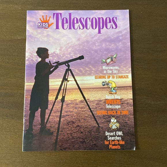 Kids Discover Telescopes and Wright Brothers and Time Life Physical Forces Books - Picture 9 of 16